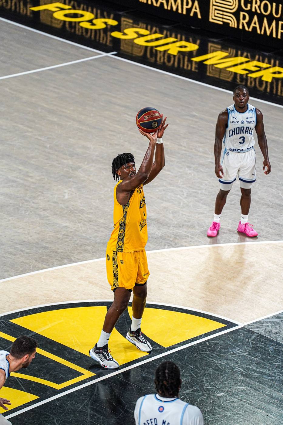 Fos Provence Basket – match contre Roanne – photo 10