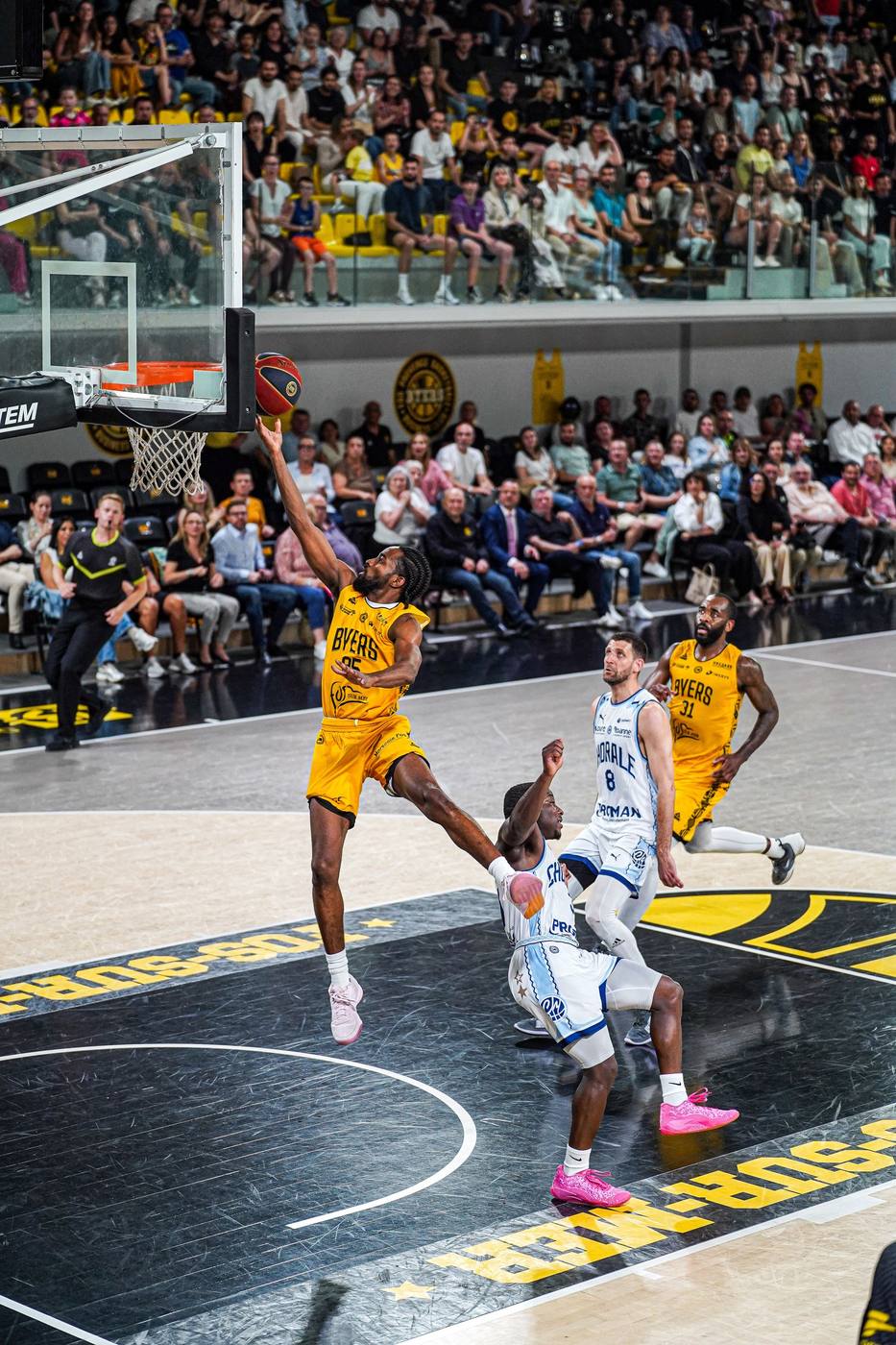 Fos Provence Basket – match contre Roanne – photo 16