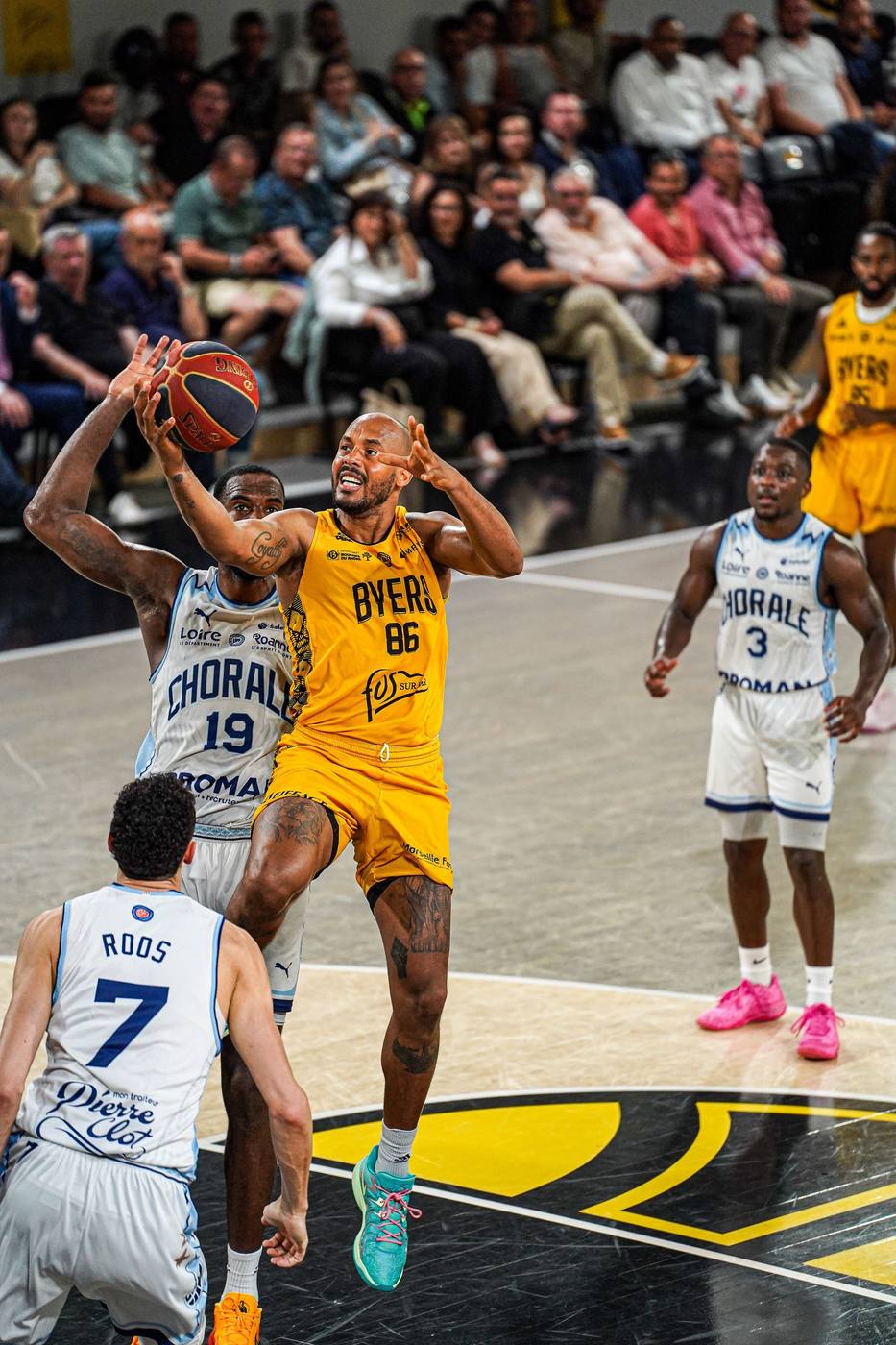 Fos Provence Basket – match contre Roanne – photo 17