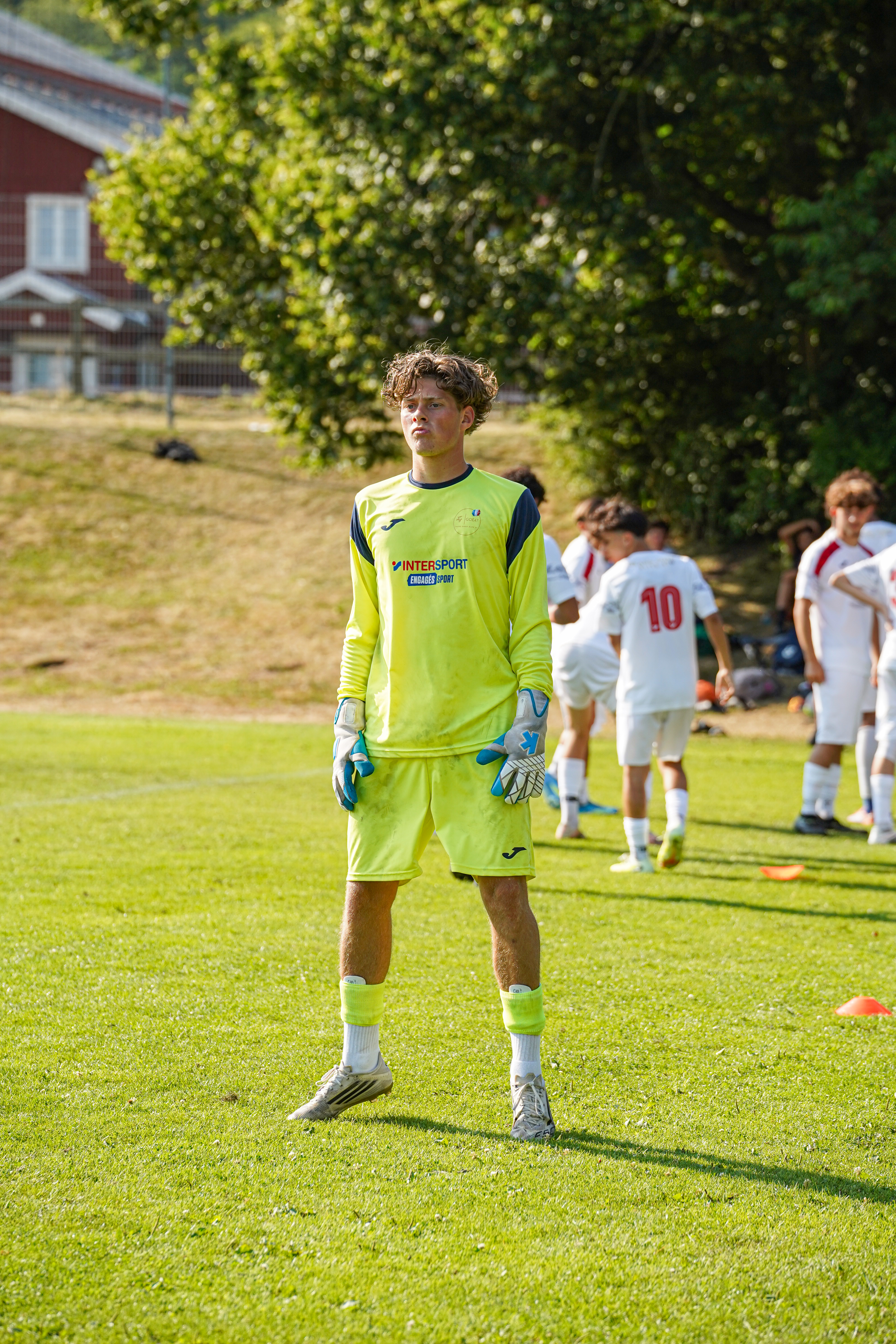 Gothia Cup 2026 – GOE47 – gardien concentré avant le coup d'envoi