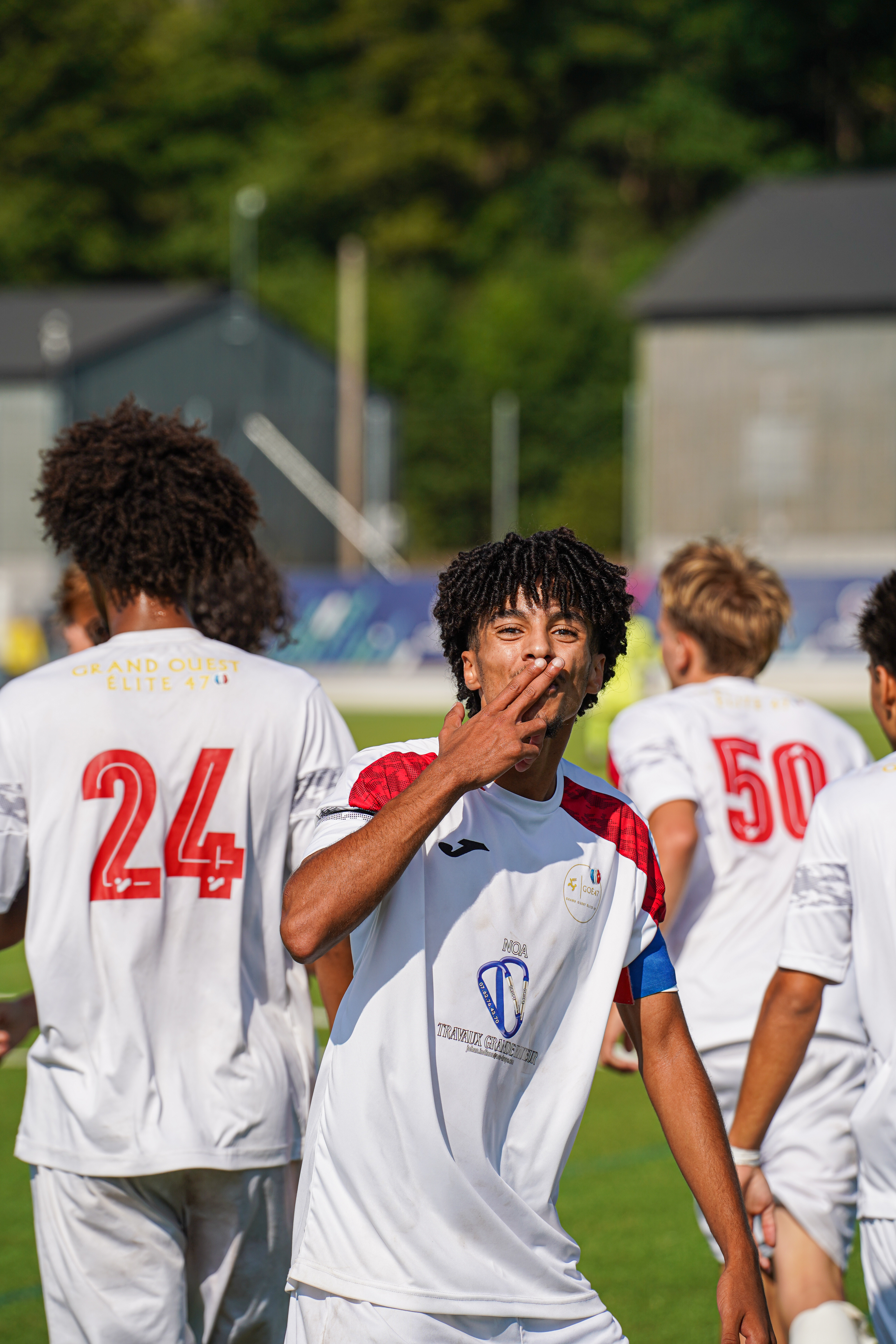 Gothia Cup 2026 – GOE47 – baiser envoyé au public après le but