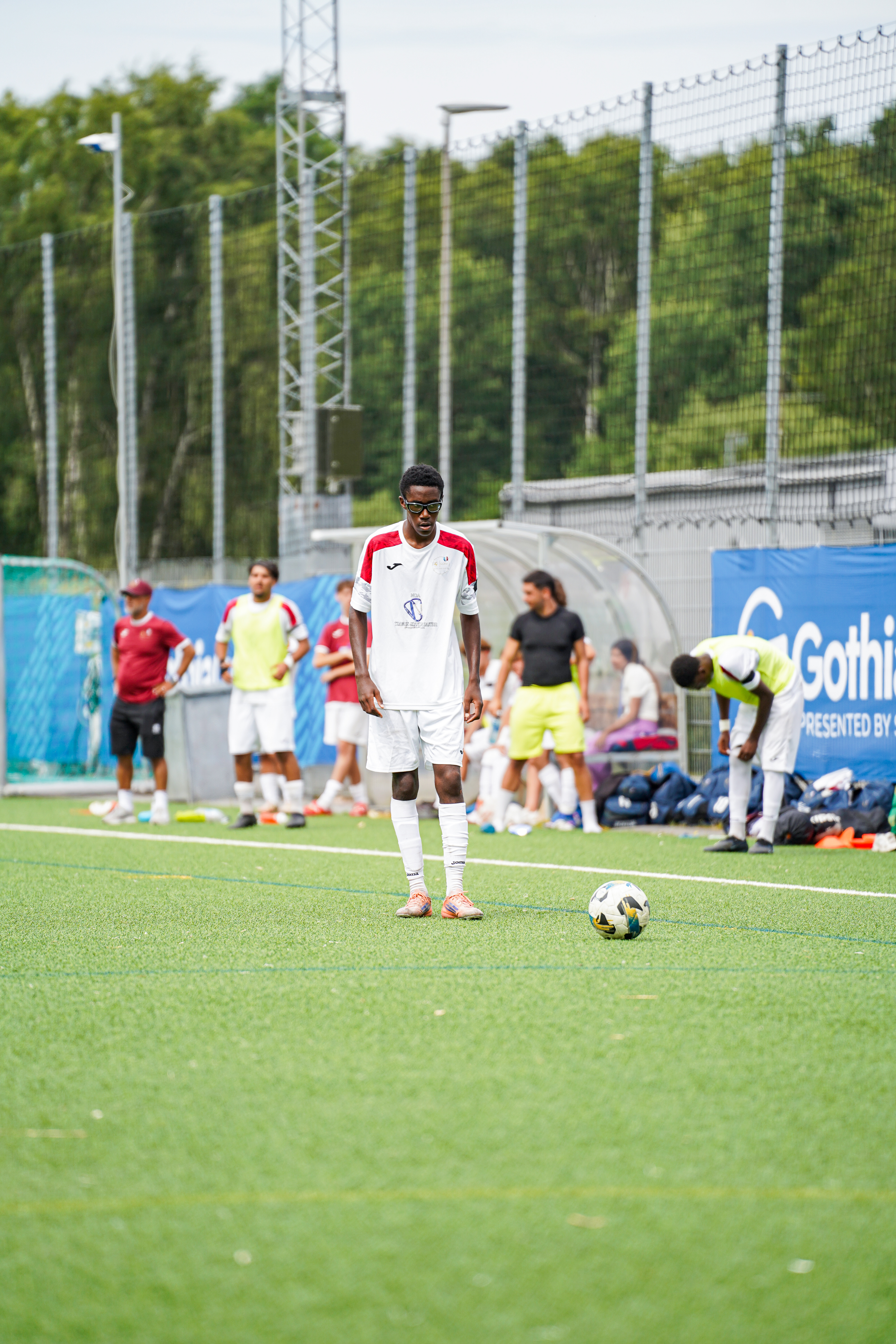 Gothia Cup 2026 – GOE47 – concentration avant de frapper le coup franc